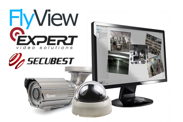 FlyView: поддержка IP-камер Expert  и Secubest.